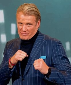 Dolph Lundgren Paint By Numbers