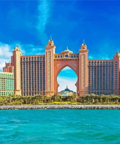 Dubai Atlantis Paint By Numbers