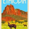 Ethiopia Poster Paint By Numbers