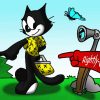 Felix The Cat Paint By Numbers