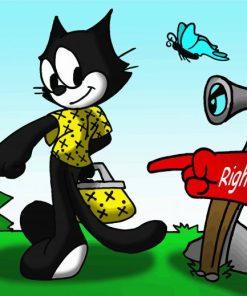 Felix The Cat Paint By Numbers