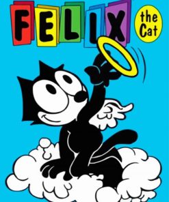 Felix The Cat Poster Paint By Numbers