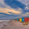 Findhorn Beach Huts Paint By Numbers