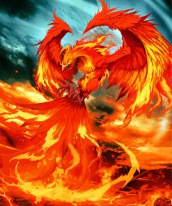 Fire Eagle Paint By Numbers