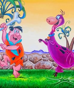 The Flintstones Paint By Numbers