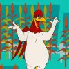 Foghorn Leghorn Art Paint By Numbers