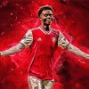 Footballer Bukayo Saka Paint By Numbers