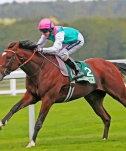 Frankel Horse Paint By Numbers