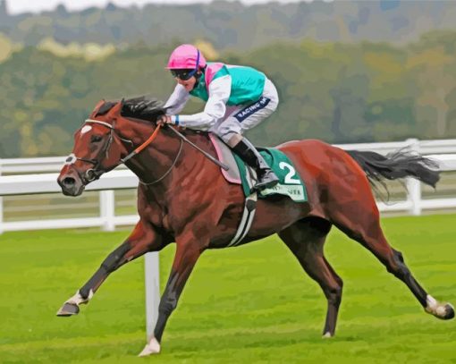 Frankel Horse Paint By Numbers