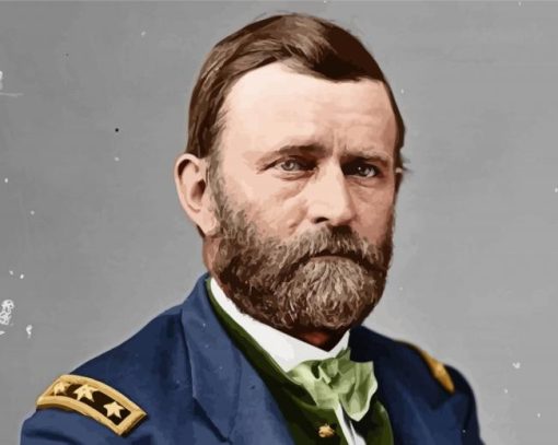 General Ulysses S. Grant Paint By Numbers