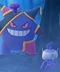 Gengar Paint By Numbers