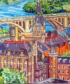 Georgetown University Art Paint By Numbers