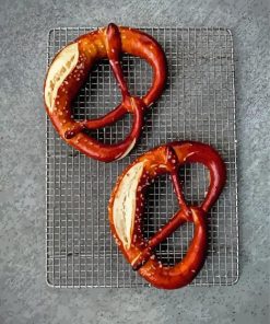 German Pretzels Bread Paint By Numbers