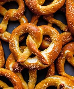 German Pretzels Paint By Numbers