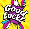 Good Luck Quote Pop Art Paint By Numbers