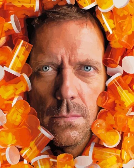 Gregory House Paint By Numbers