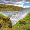 Gullfoss Falls Landscape Paint By Numbers