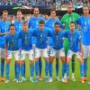 Italy National Football Team Paint By Numbers