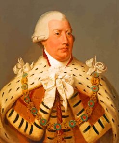 King George III Portrait Paint By Numbers