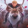 Kristoff And Sven Paint By Numbers