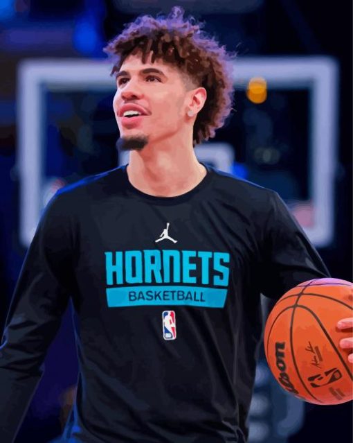 LaMelo LaFrance Ball Paint By Numbers