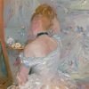 Lady At Her Toilette By Berthe Morisot Paint By Numbers