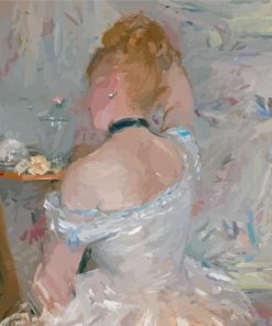 Lady At Her Toilette By Berthe Morisot Paint By Numbers