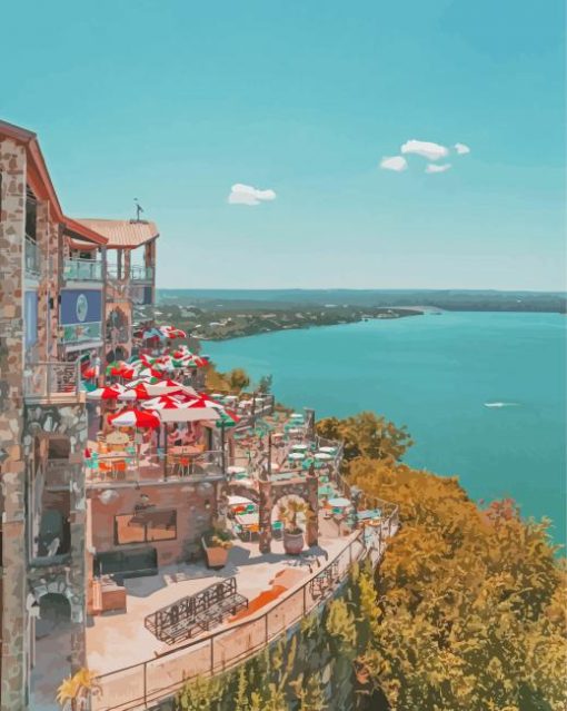 Lake Travis In Texas Paint By Numbers