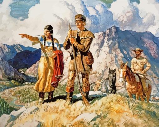 Lewis And Clark Paint By Numbers