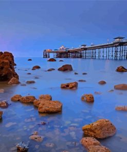 Llandudno Pier In Wales Paint By Numbers