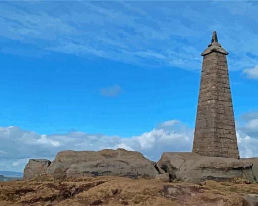 Lund's Tower Sutton In Craven Paint By Numbers