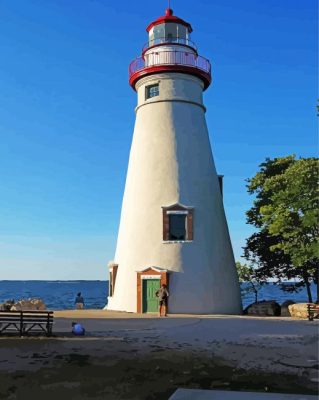 Marblehead Lighthouse Paint By Numbers