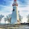 Marblehead Lighthouse State Park Paint By Numbers