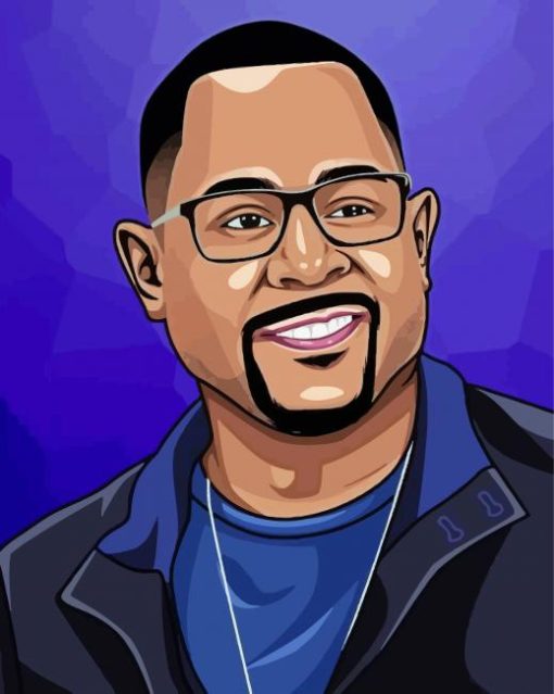 Martin Lawrence Illustration Art Paint By Numbers