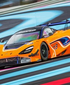 Mclaren Race Car Paint By Numbers