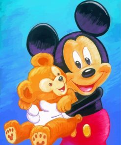 Mickey And The Bear Paint By Numbers