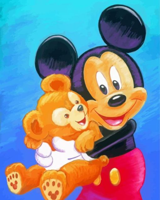 Mickey And The Bear Paint By Numbers