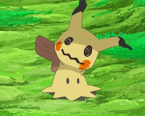 Mimikyu Paint By Numbers