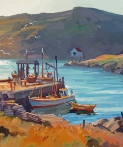 Monhegan Island Paint By Numbers