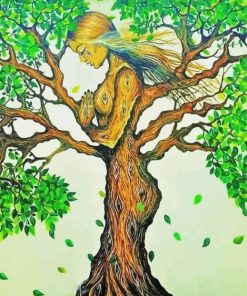 Mother Nature Tree Pray Paint By Numbers