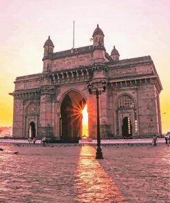 Gateway Of India Mumbai Monument Paint By Numbers