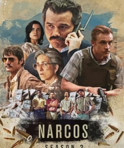 Narcos Series Poster Paint By Numbers