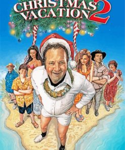 National Lampoon's Christmas Vacation Poster Paint By Numbers