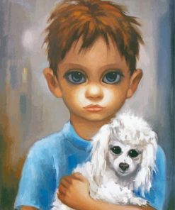 No Dogs Allowed By Margaret Keane Paint By Numbers