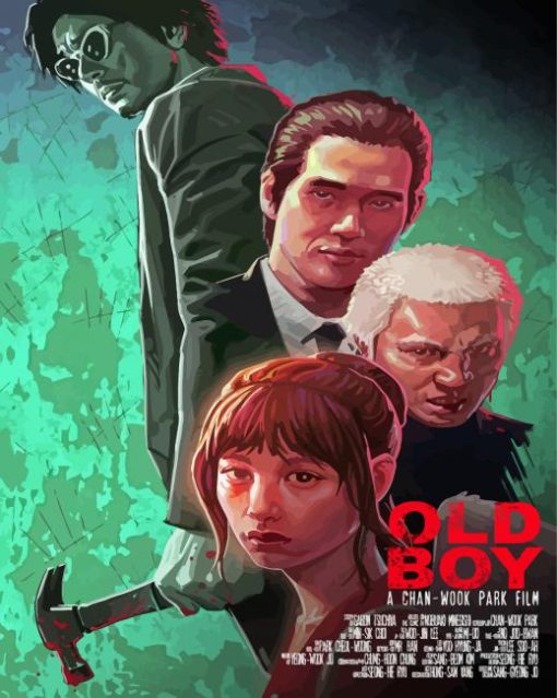 Oldboy Movie Poster Paint By Numbers