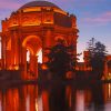 Palace Of Fine Arts California San Francisco Paint By Numbers