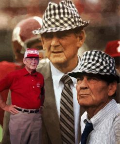 Paul Bear Bryant Football Coach Paint By Numbers