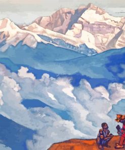 Pearl of Searching By Nicholas Roerich Paint By Numbers