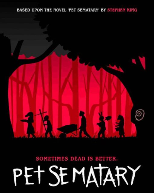 Pet Sematary Poster Art Paint By Numbers