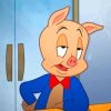 Porky Pig Animation Paint By Numbers